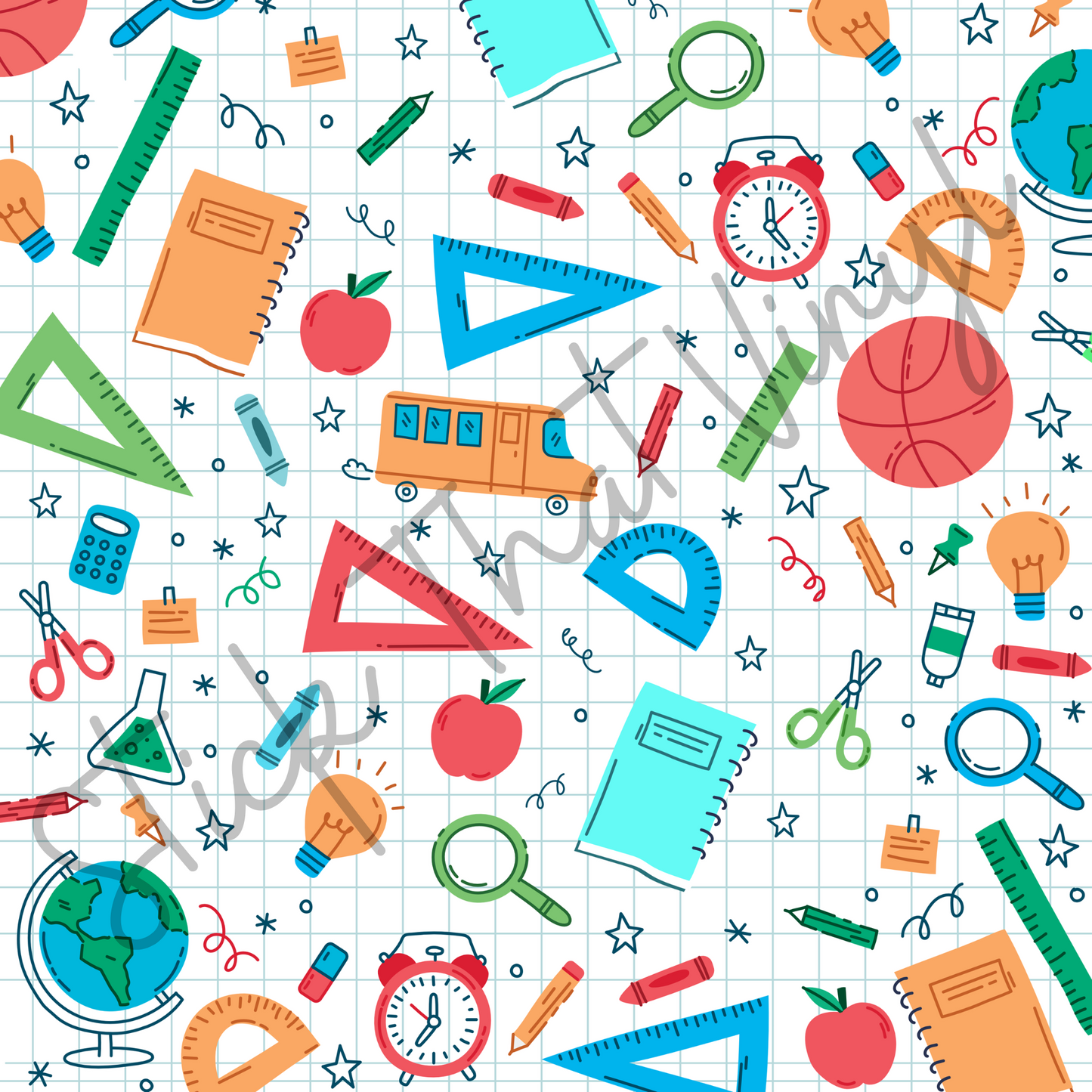 Back To School Pattern