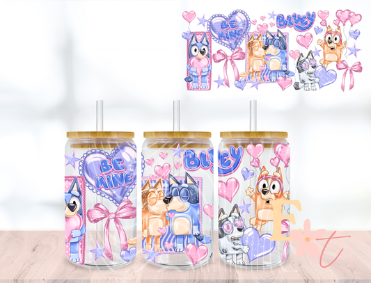 Coffee Cow 20oz Tumbler Sublimation Wrap UV DTF wrap for 16oz Libbey glass