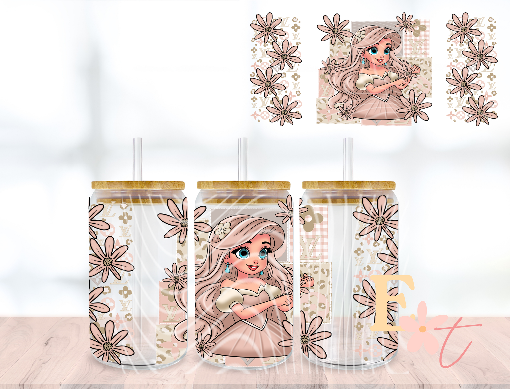 Anti Social 20oz Tumbler Sublimation Wrap UV DTF wrap for 16oz Libbey glass