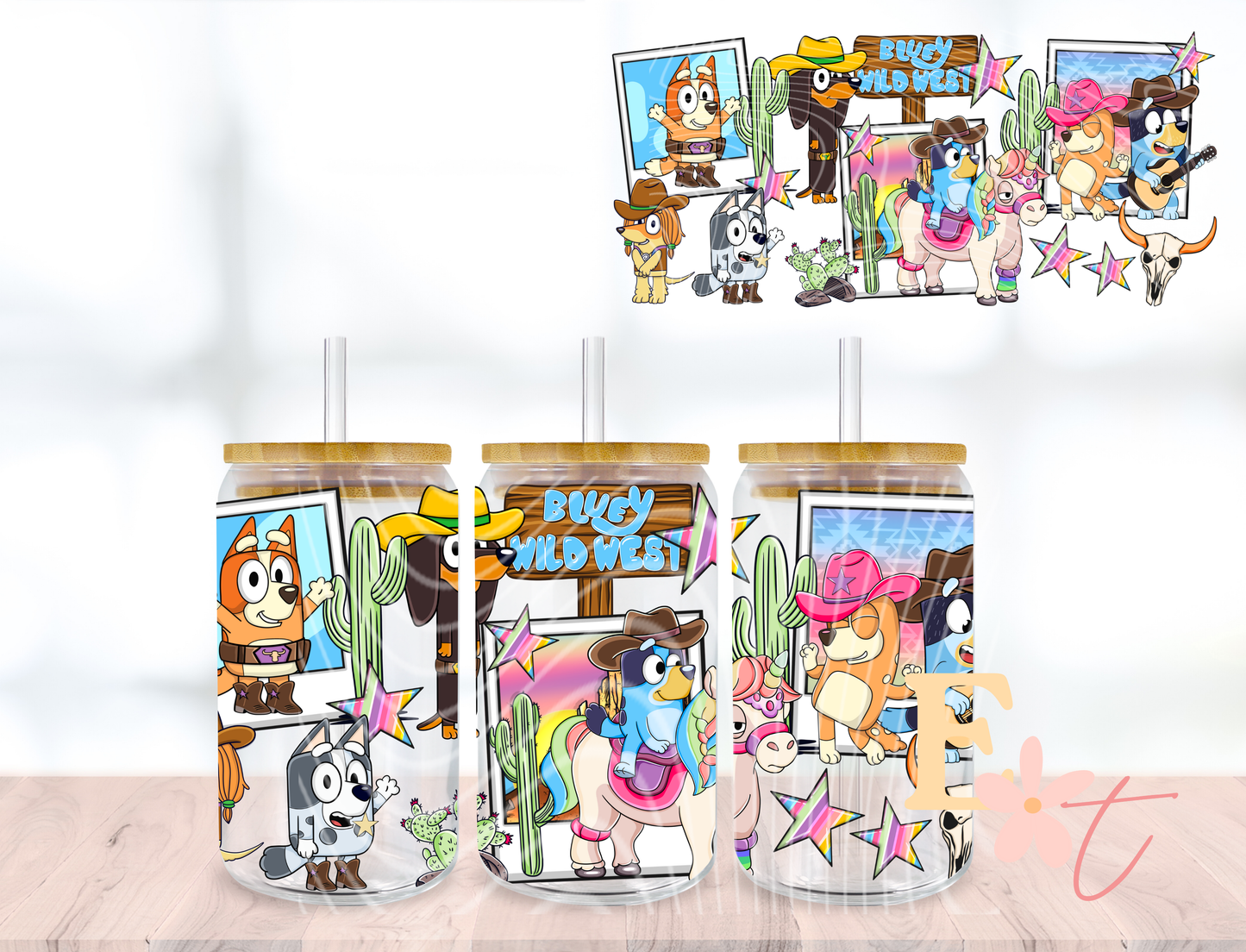 Be Original 20oz Tumbler Sublimation Wrap UV DTF wrap for 16oz Libbey glass