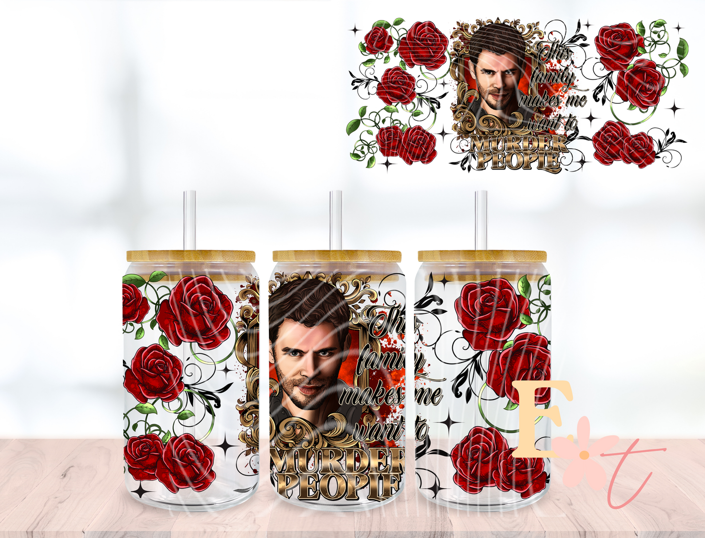 Beach Vibes 20oz Tumbler Sublimation Wrap UV DTF wrap for 16oz Libbey glass