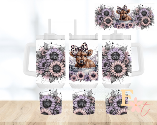 Bad Girl #4 UV DTF wrap for 16oz Libbey glass