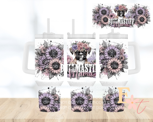 Bad Girl #1 UV DTF wrap for 16oz Libbey glass