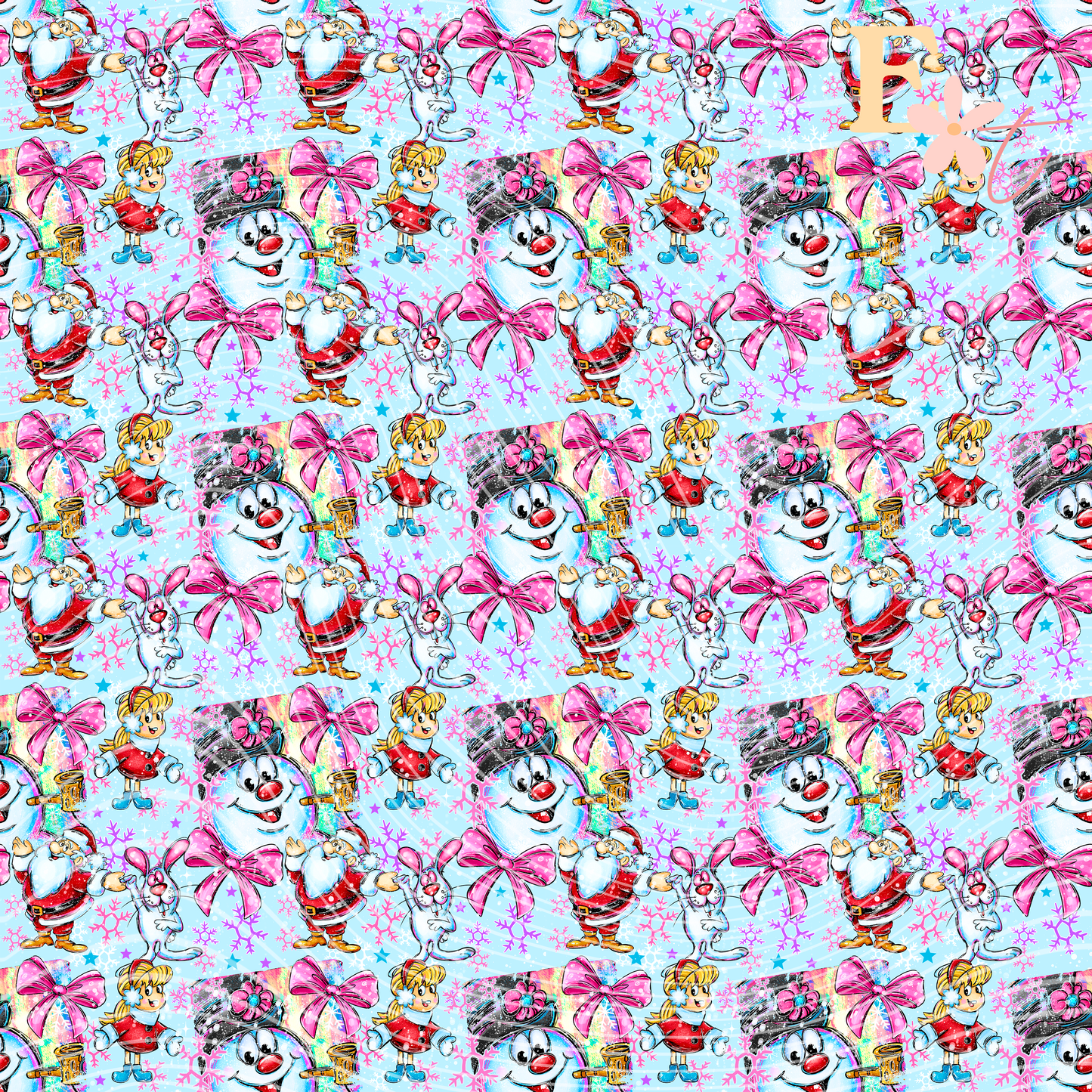 Frosty Seamless Pattern