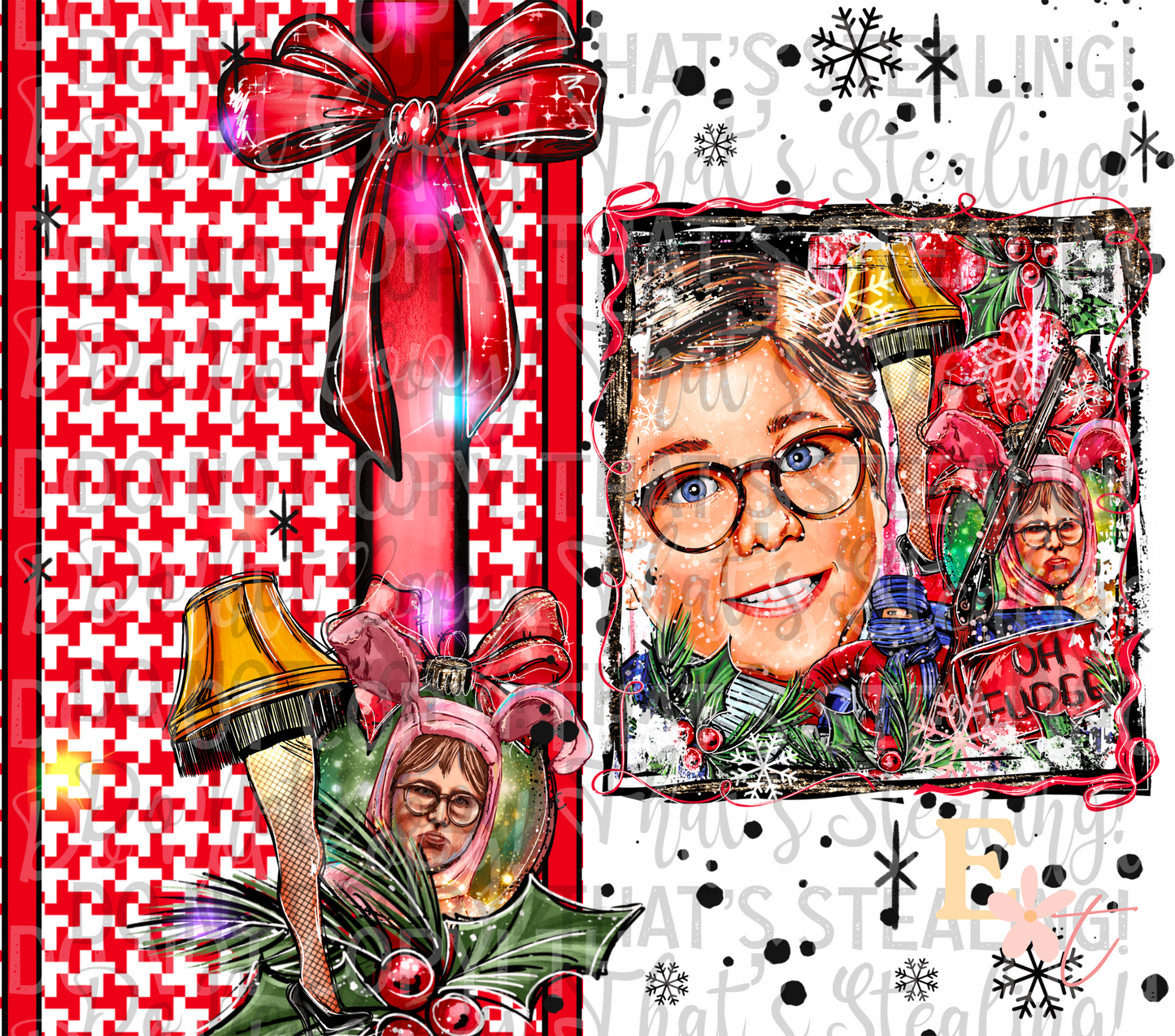 Oh Fudge 20oz Sublimation Wrap