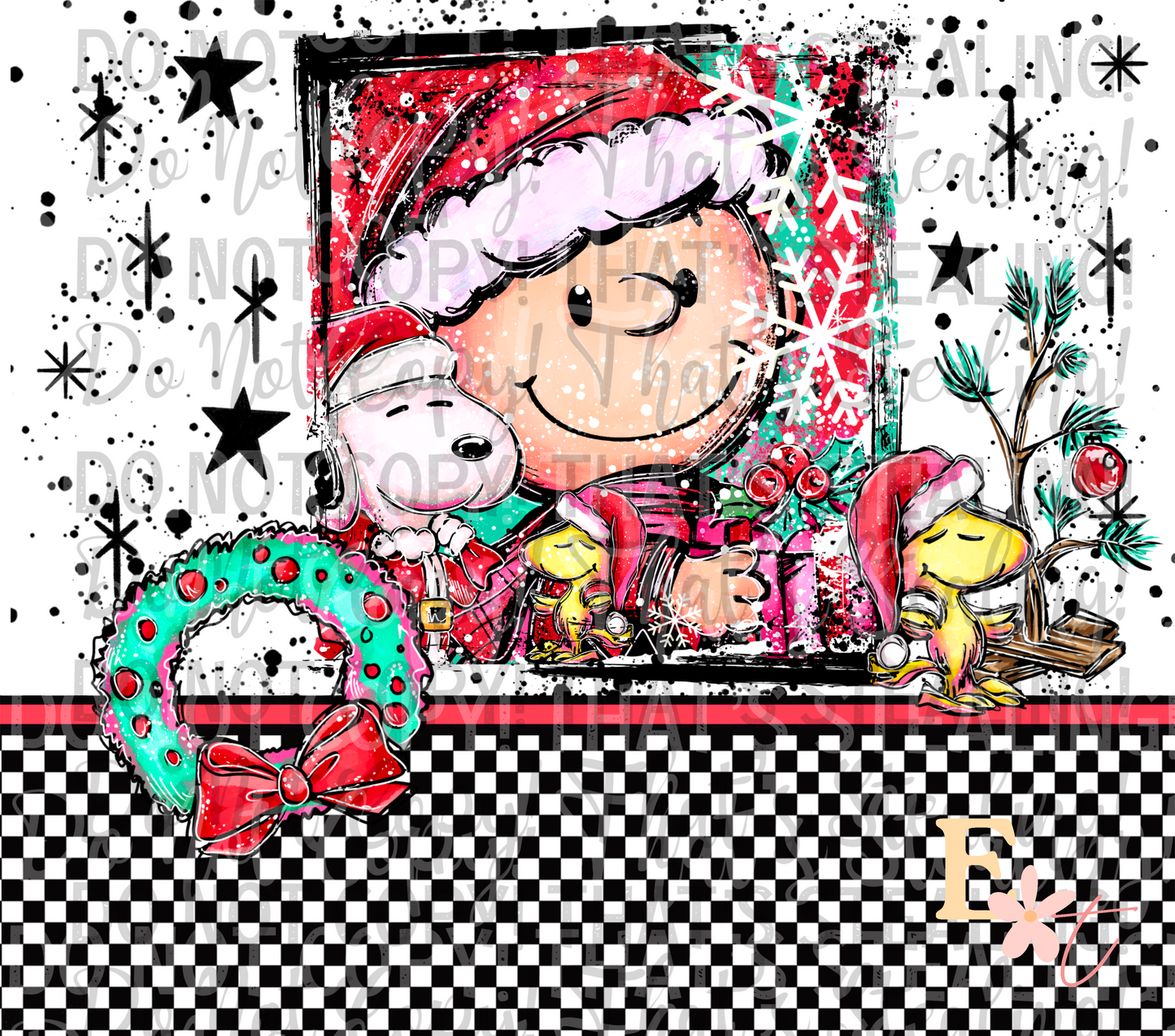 Christmas Charlie 20oz Sublimation Wrap