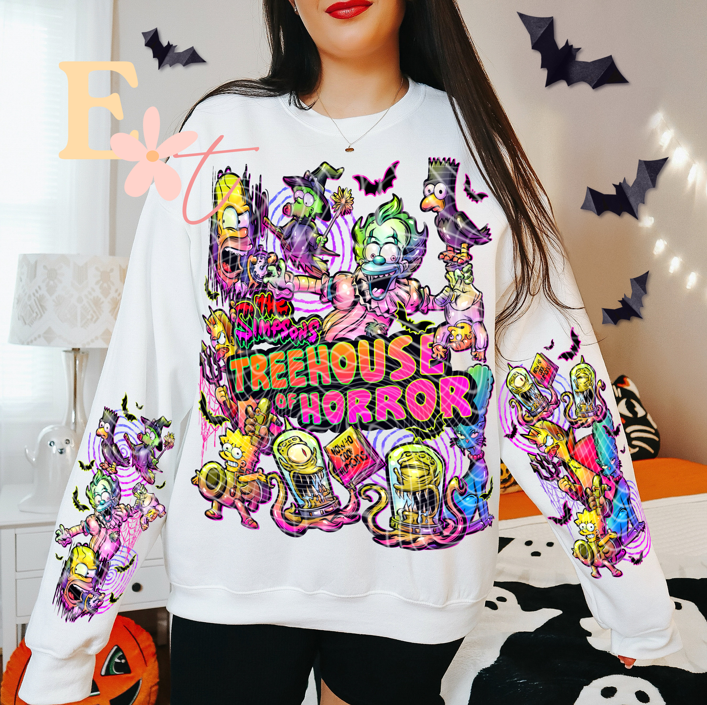 Tree House Horror Ready to Press DTF Transfer