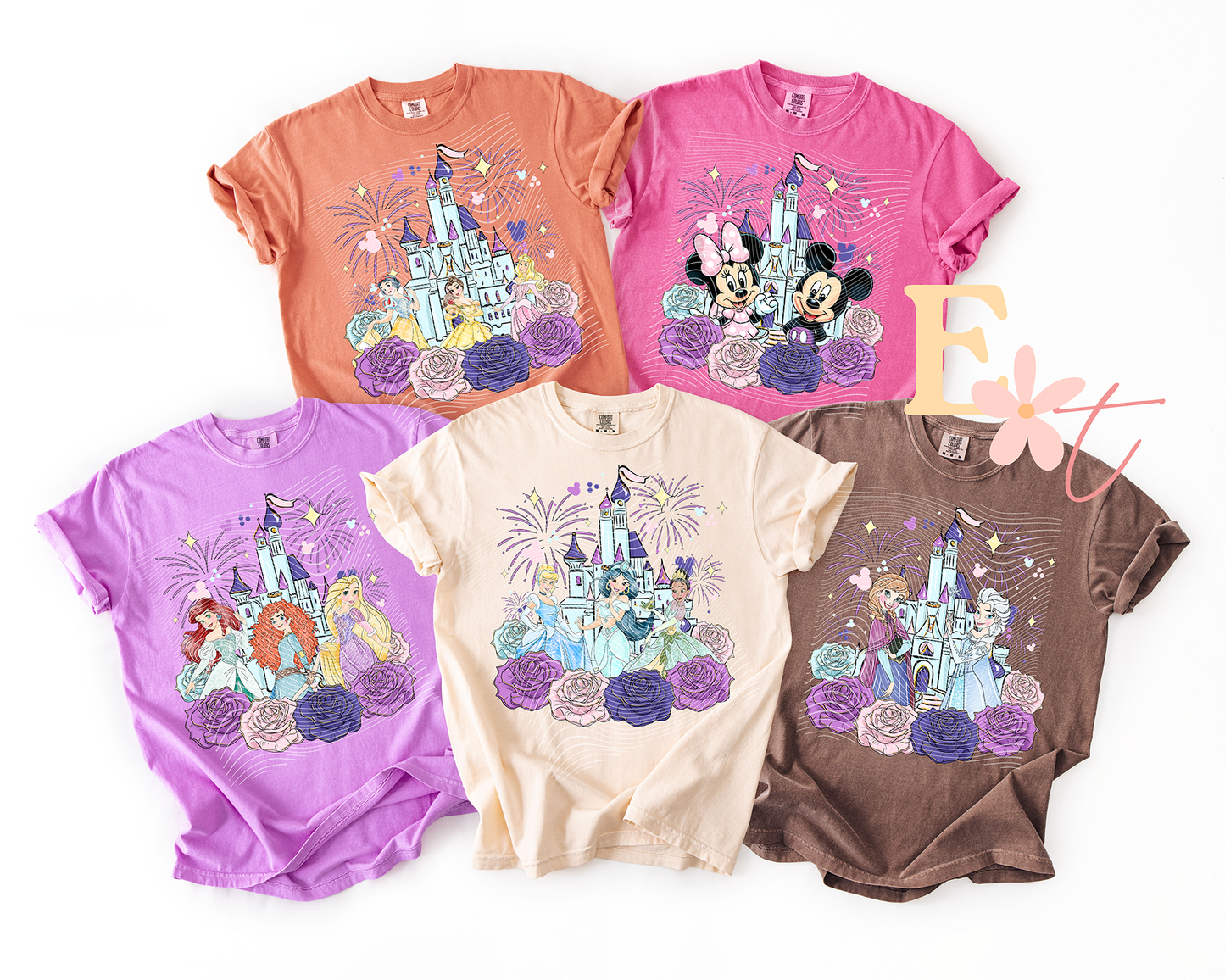 Princesses to Press DTF Transfer