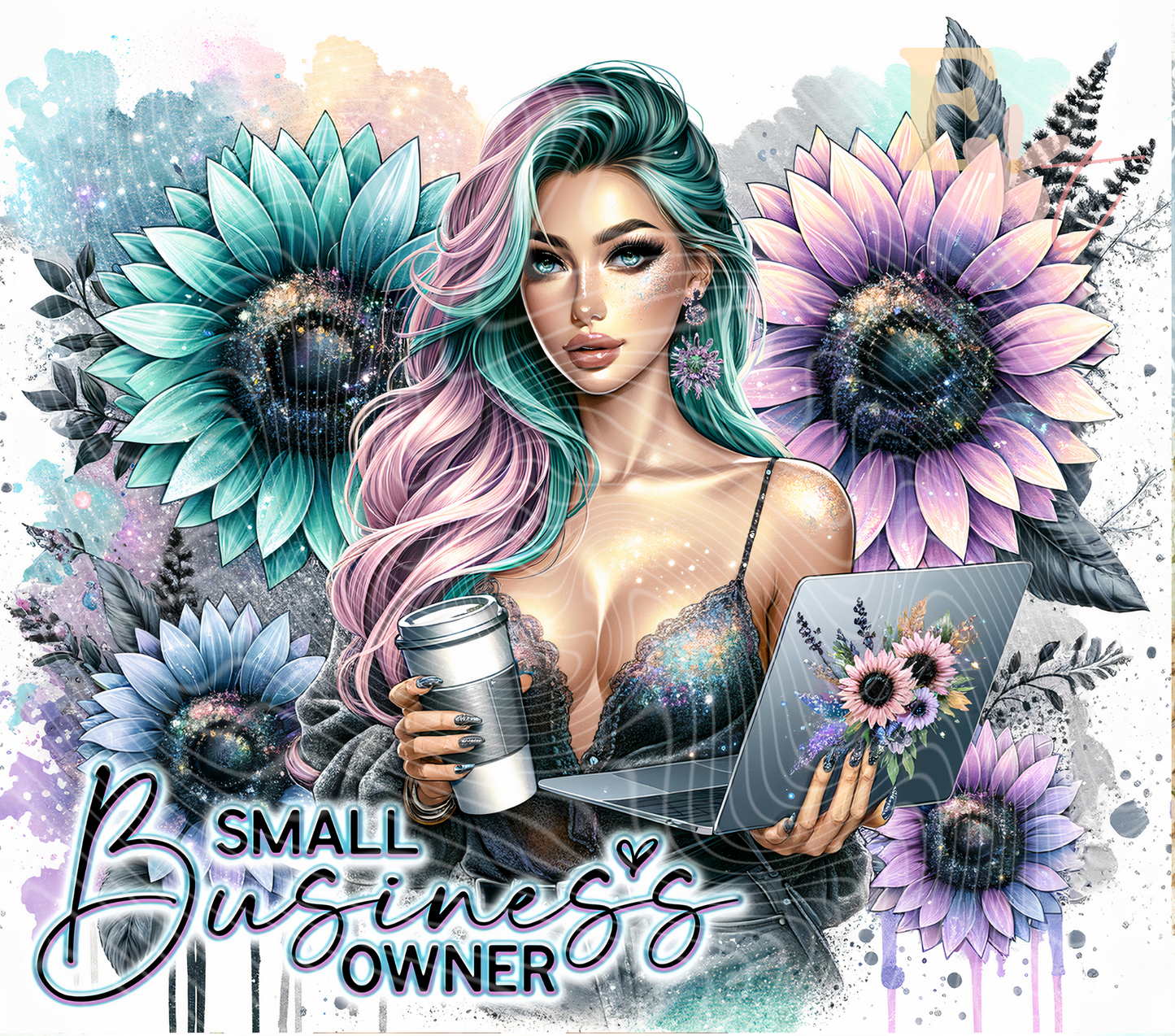 Small Business 20oz Tumbler Sublimation Wrap