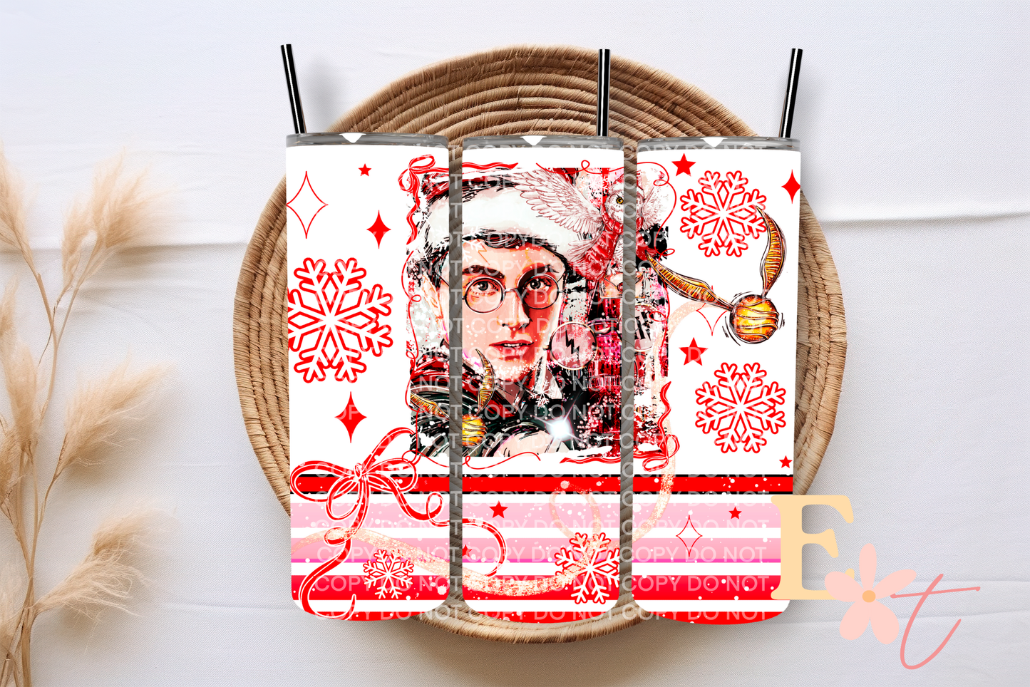 Christmas Wizard 20oz Sublimation Wrap