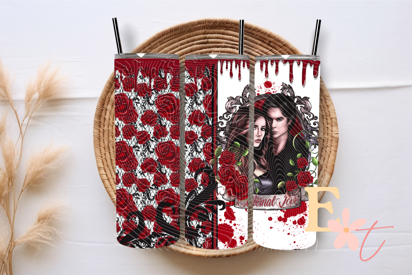 Eternal Love 20oz Tumbler Sublimation Wrap