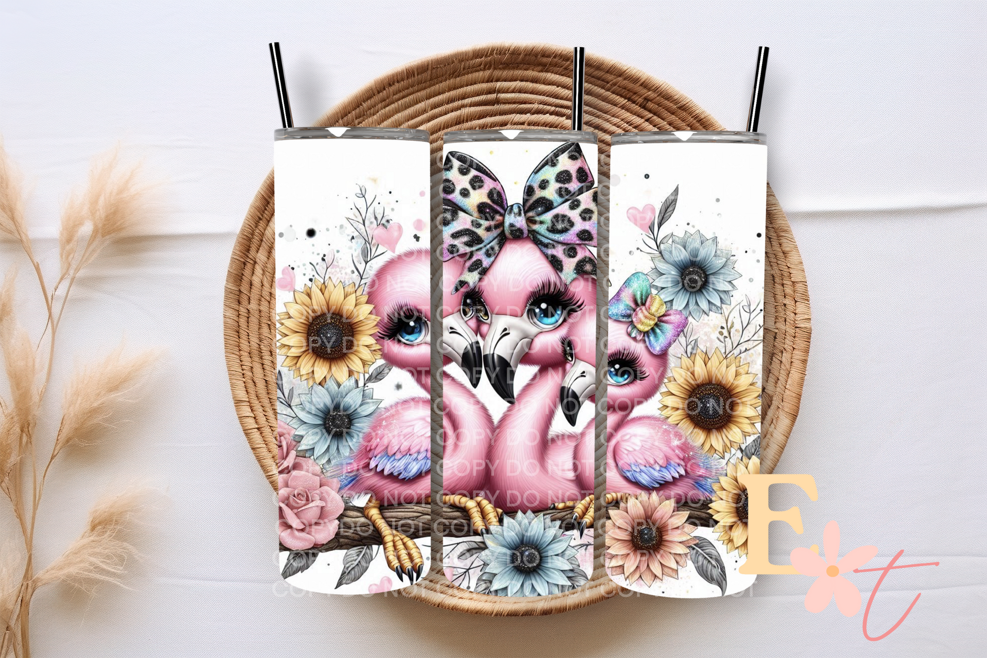 Stamp #14 UV DTF wrap for 16oz Libbey glass