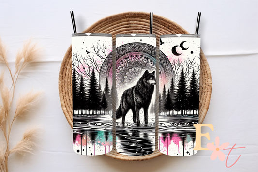 Stamp #6 UV DTF wrap for 16oz Libbey glass