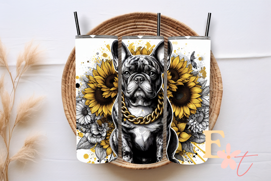 Flaming Mama 40oz Tumbler Sublimation Wrap UV DTF wrap for 16oz Libbey glass