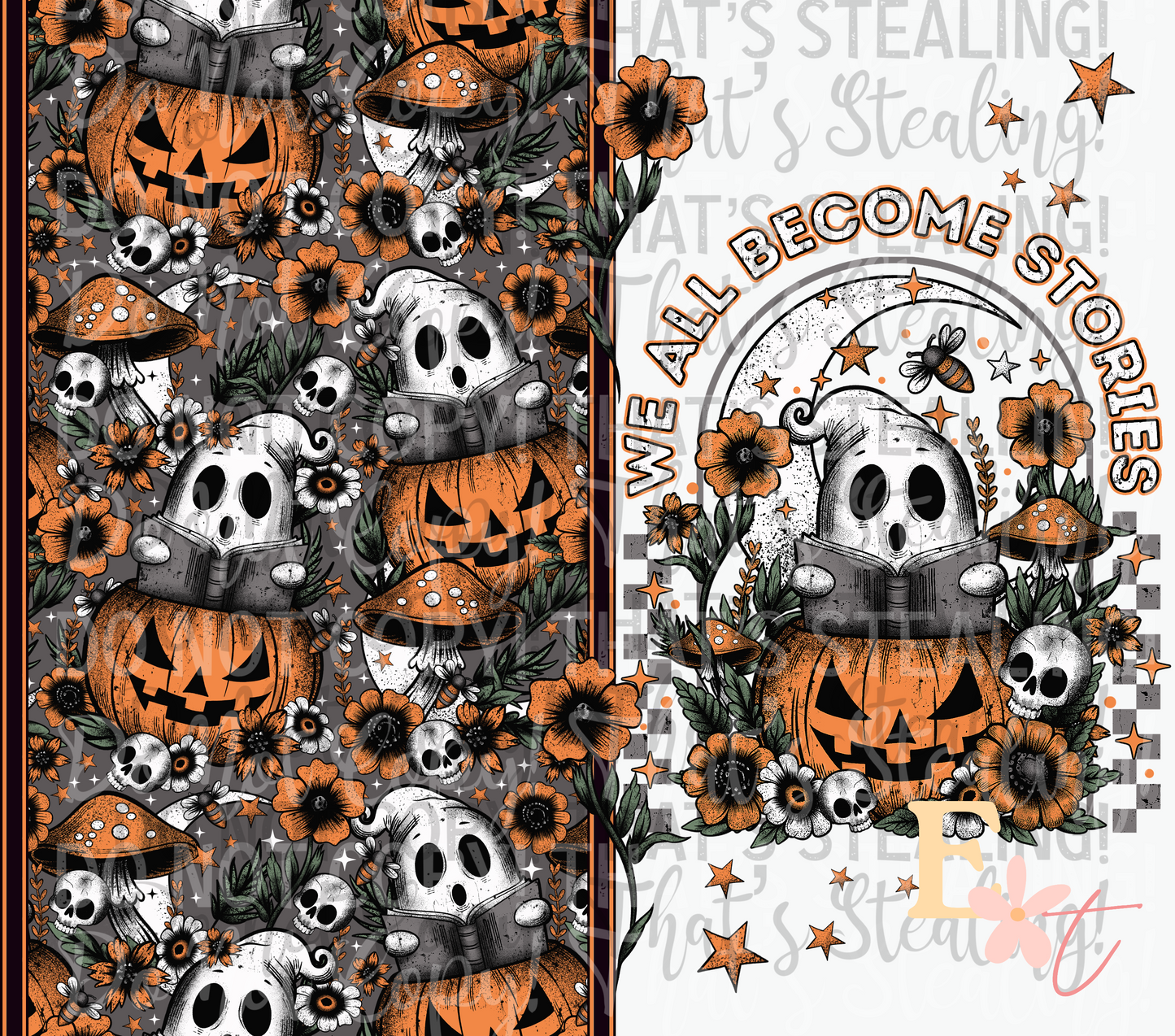 Ghost Stories 20oz Tumbler Sublimation Wrap