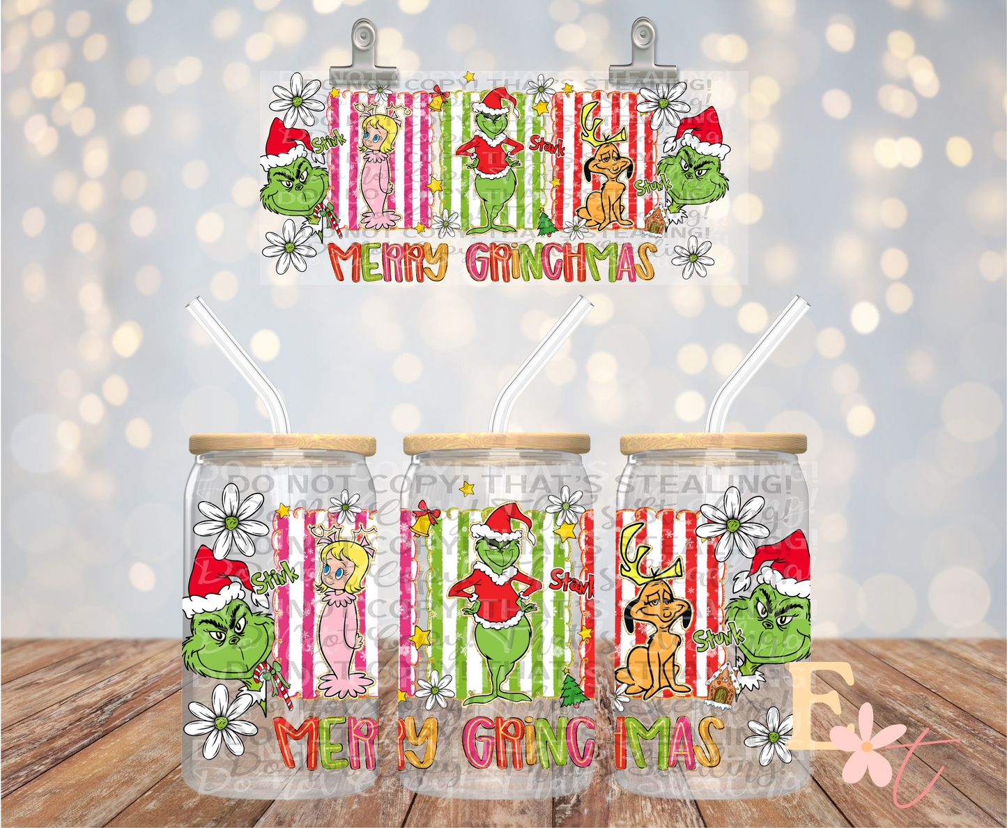 Mean One 16oz UV DTF