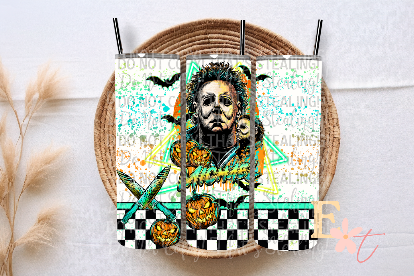 Mike 20oz Tumbler Sublimation Wrap