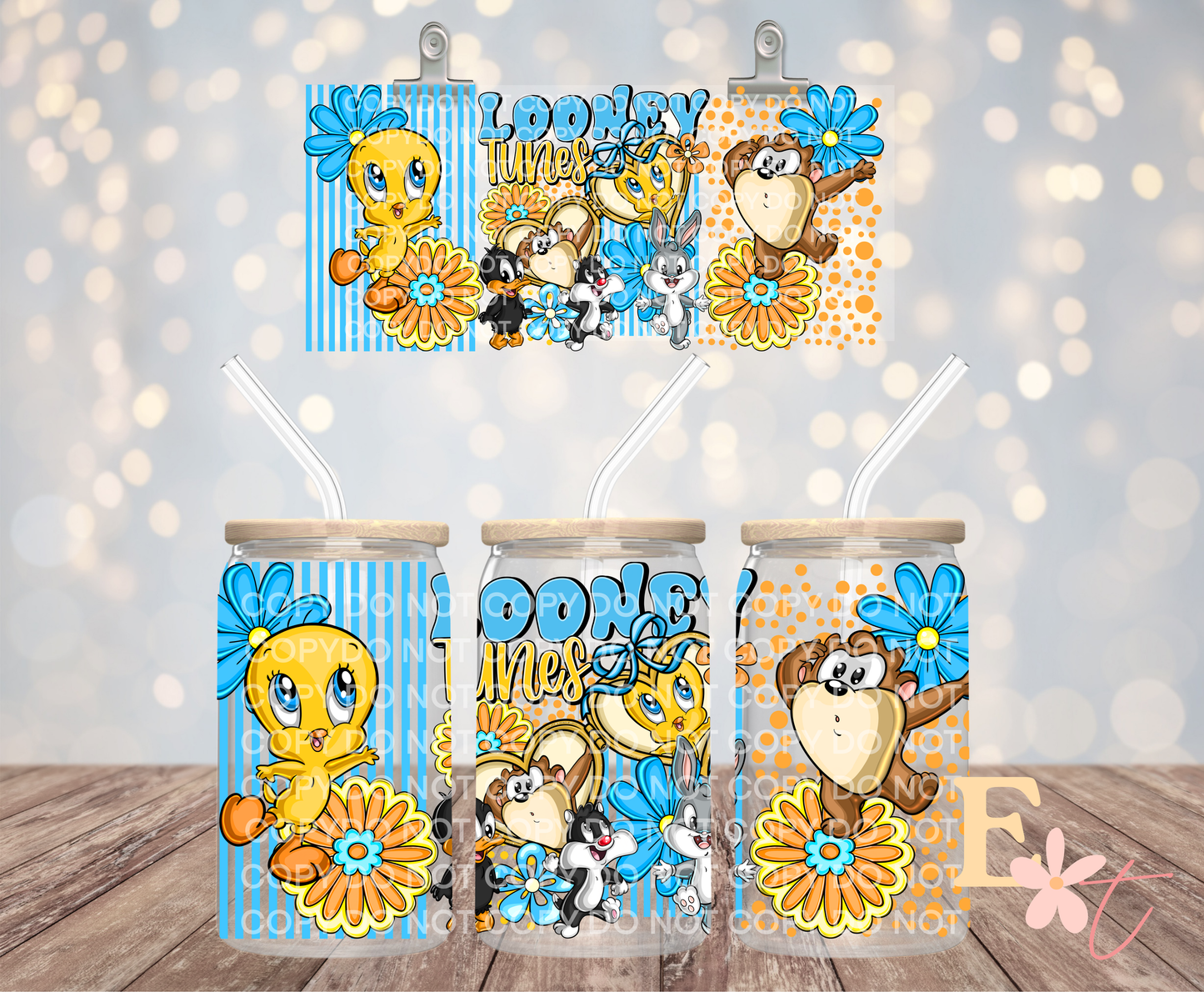 Tunes 16oz UV DTF Wrap