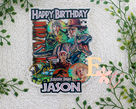 Dinosaurs UV Printed Cake Topper