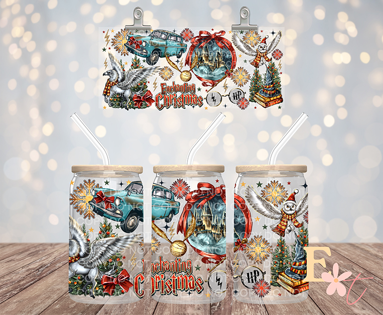 Enchanted Christmas 16oz UV DTF