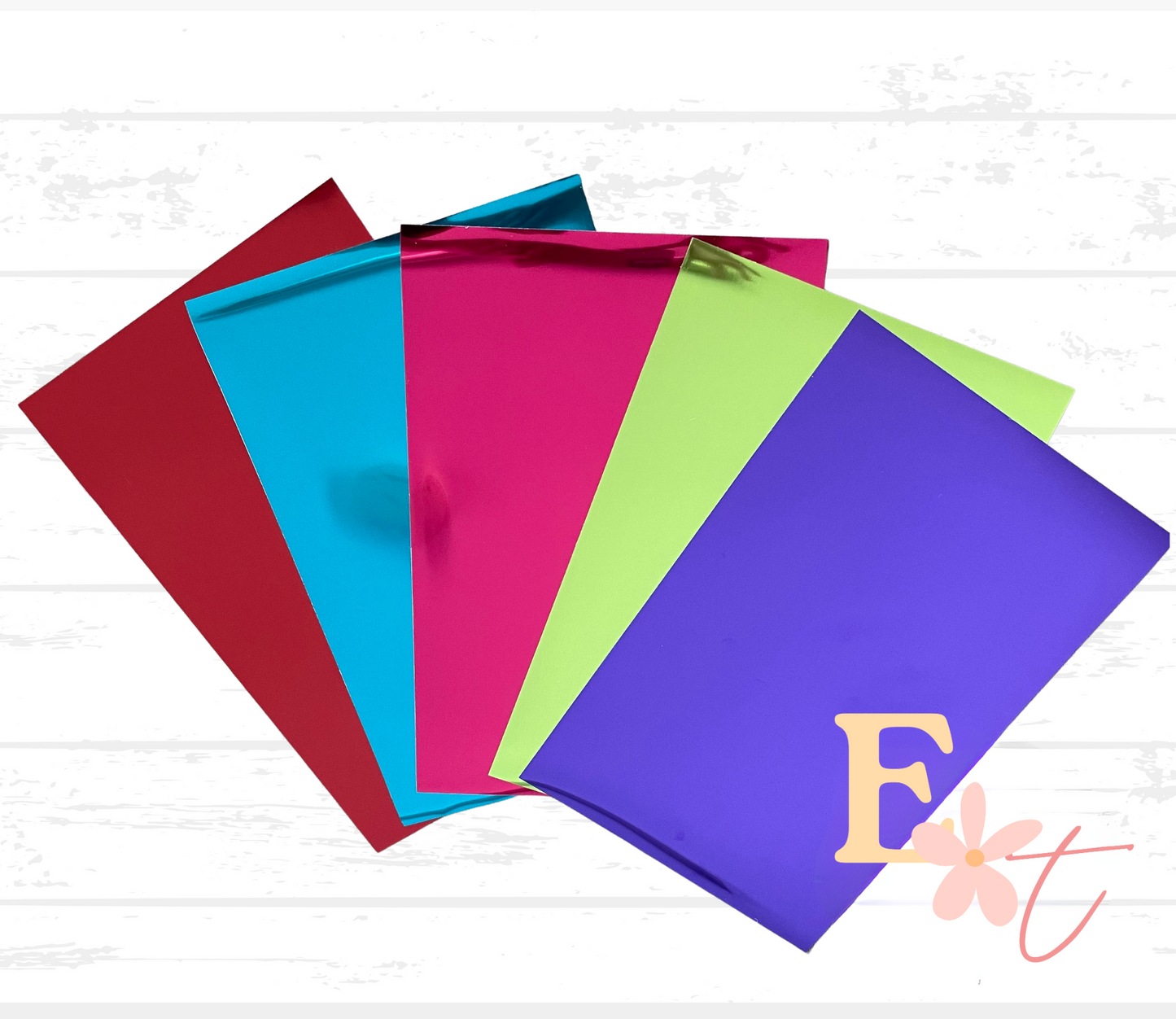 Metallic Chrome Pack Heat Transfer Vinyl