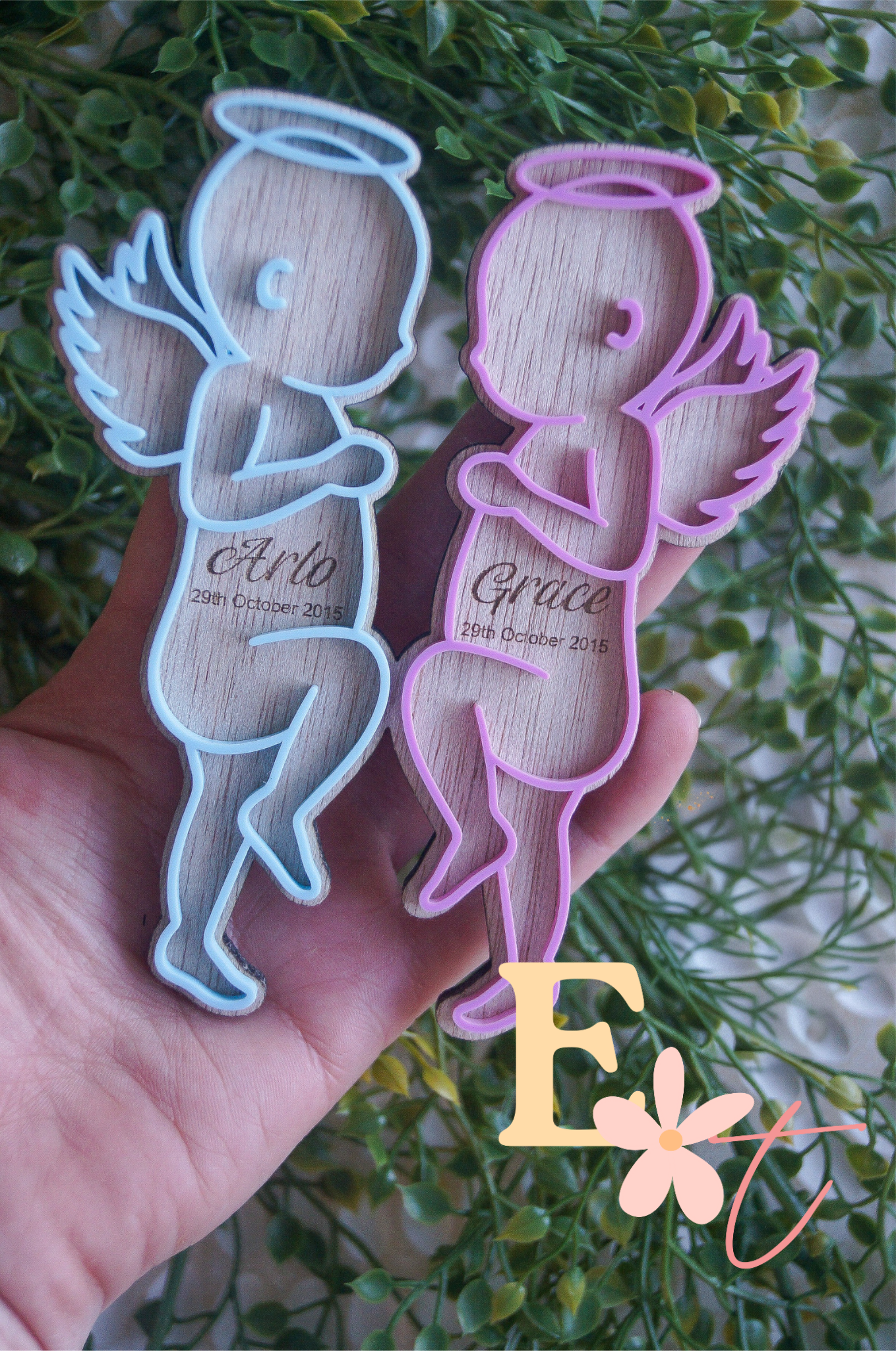 Newborn Baby Detail Plaque