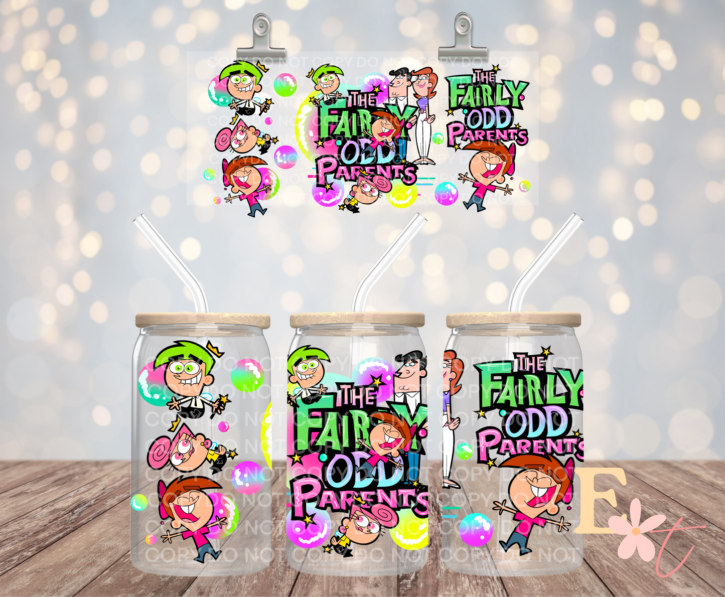 Odd Fairy 16oz UV DTF Wrap