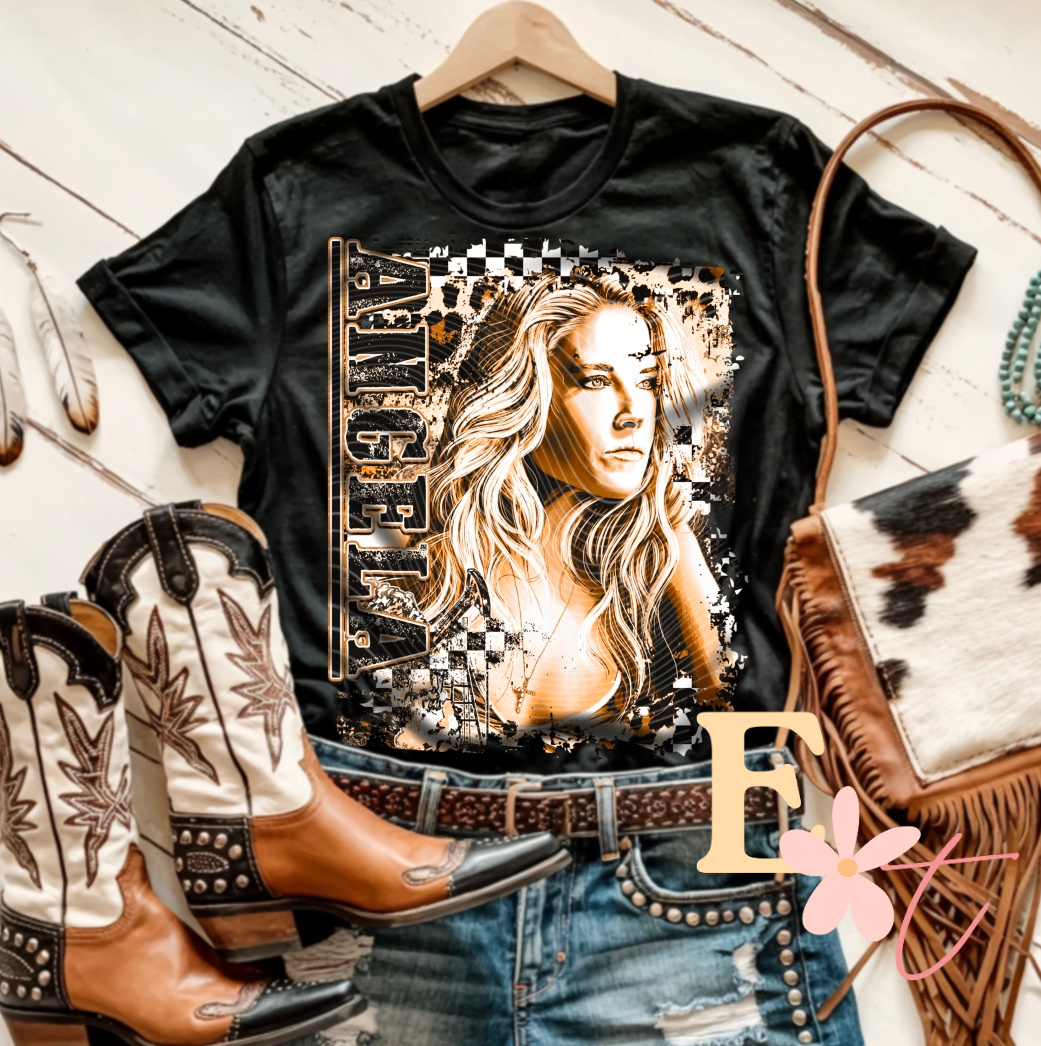 Angela Ready to Press DTF Transfer