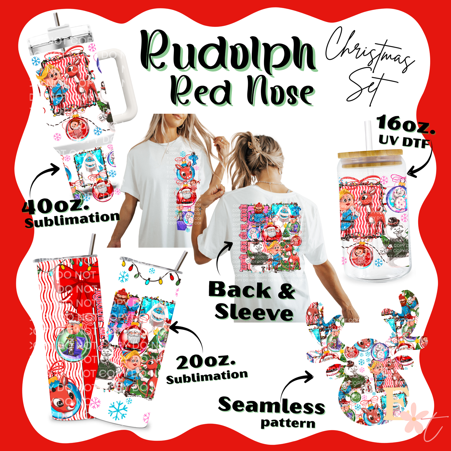 Rudolph Red Nose Reindeer Bundle Set