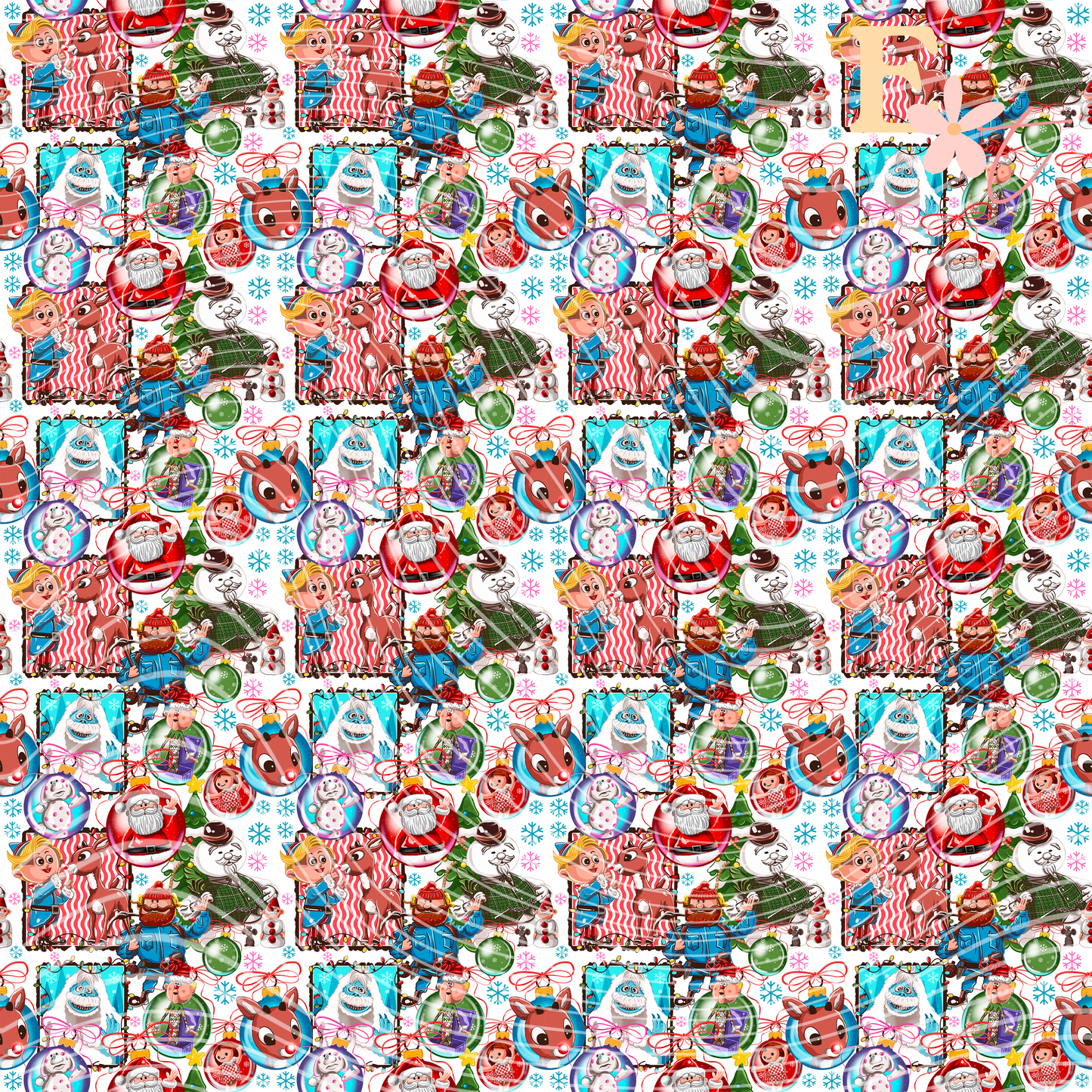 Rudoph Seamless Pattern