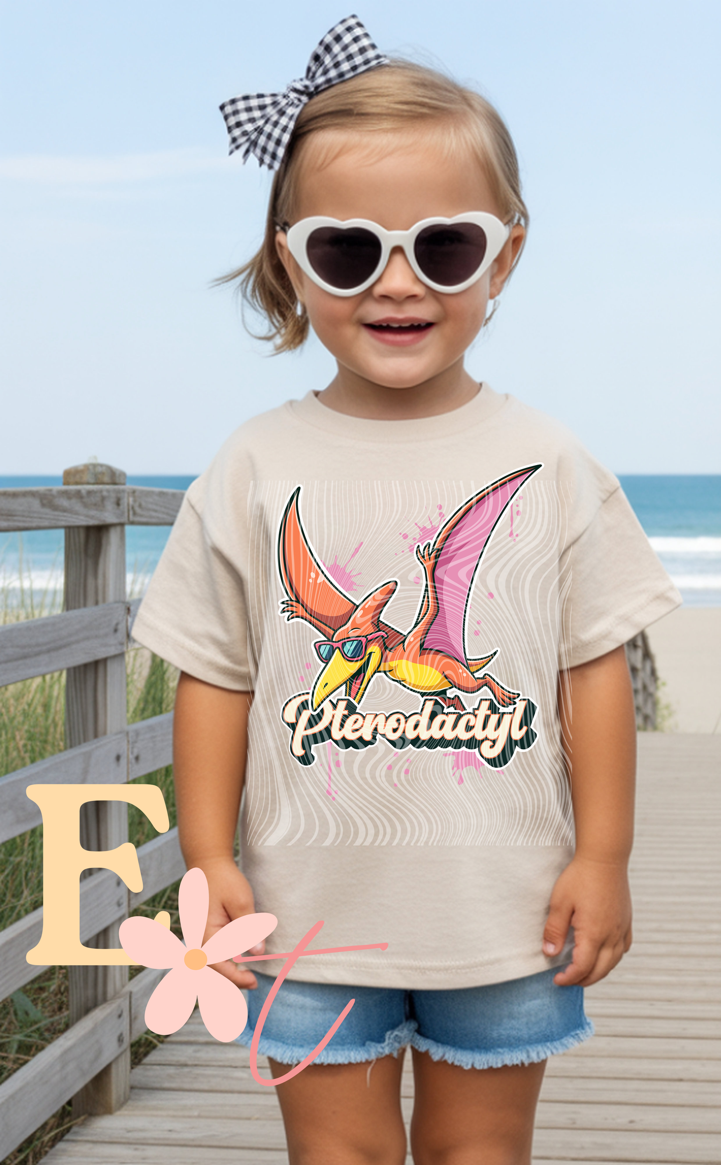 Pterodactyl Ready to Press DTF Transfer