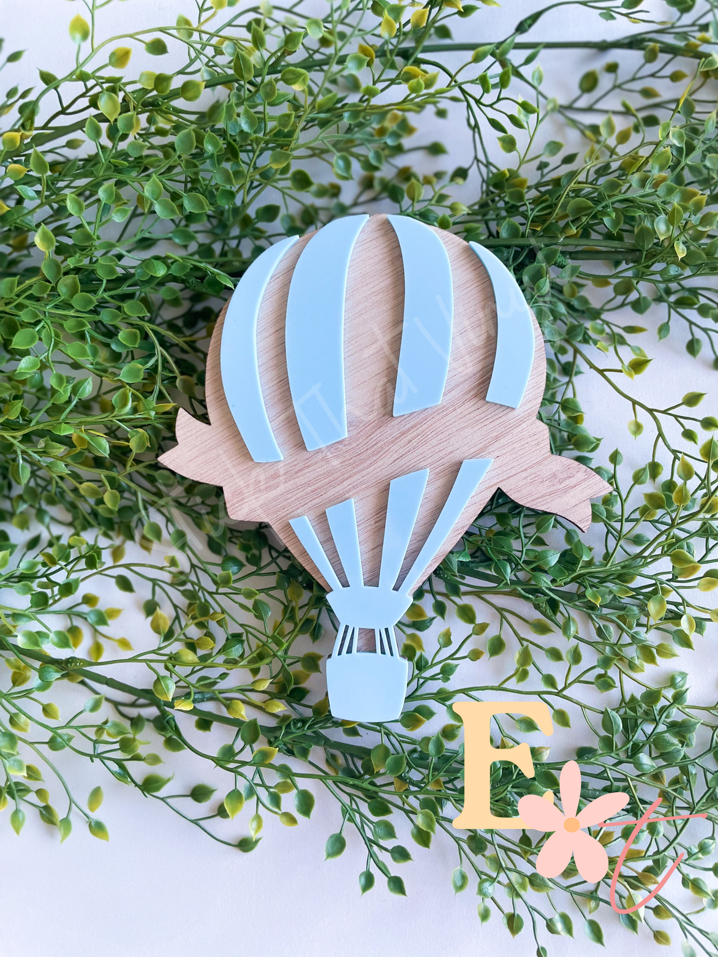 Hot Air Balloon Milestone Set