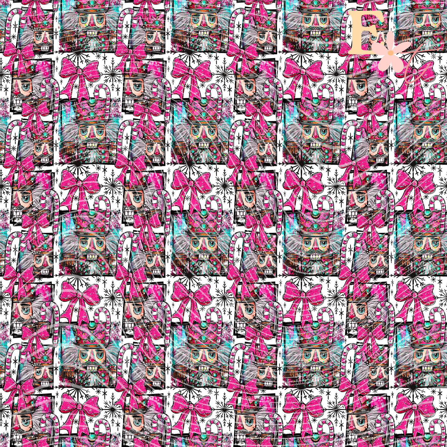 Nutcracker Seamless Pattern