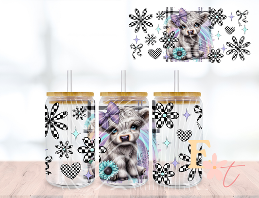 Moody 20oz Tumbler Sublimation Wrap UV DTF wrap for 16oz Libbey glass
