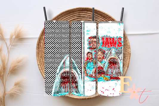 5'O Clock Somewhere 20oz Tumbler Sublimation Wrap UV DTF wrap for 16oz Libbey glass