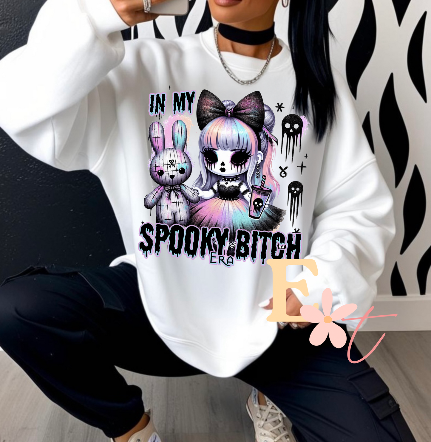 Spooky B**ch Ready to Press DTF Transfer