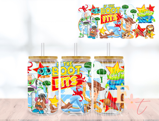 Excuse Me 20oz Tumbler Sublimation Wrap UV DTF wrap for 16oz Libbey glass