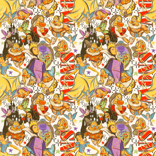Snow Seamless Pattern