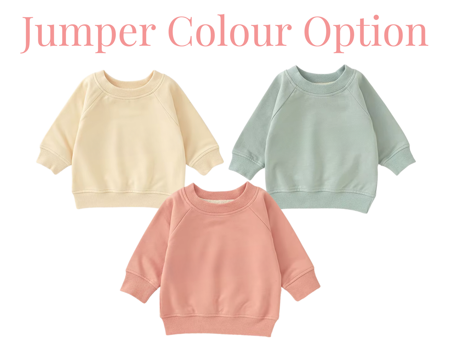 Personalised Name Kids Jumper