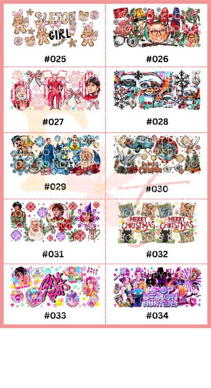 Choose Your Free UV DTF Wraps