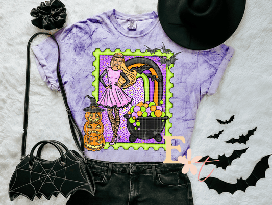 Doll Halloween Ready to Press DTF Transfer