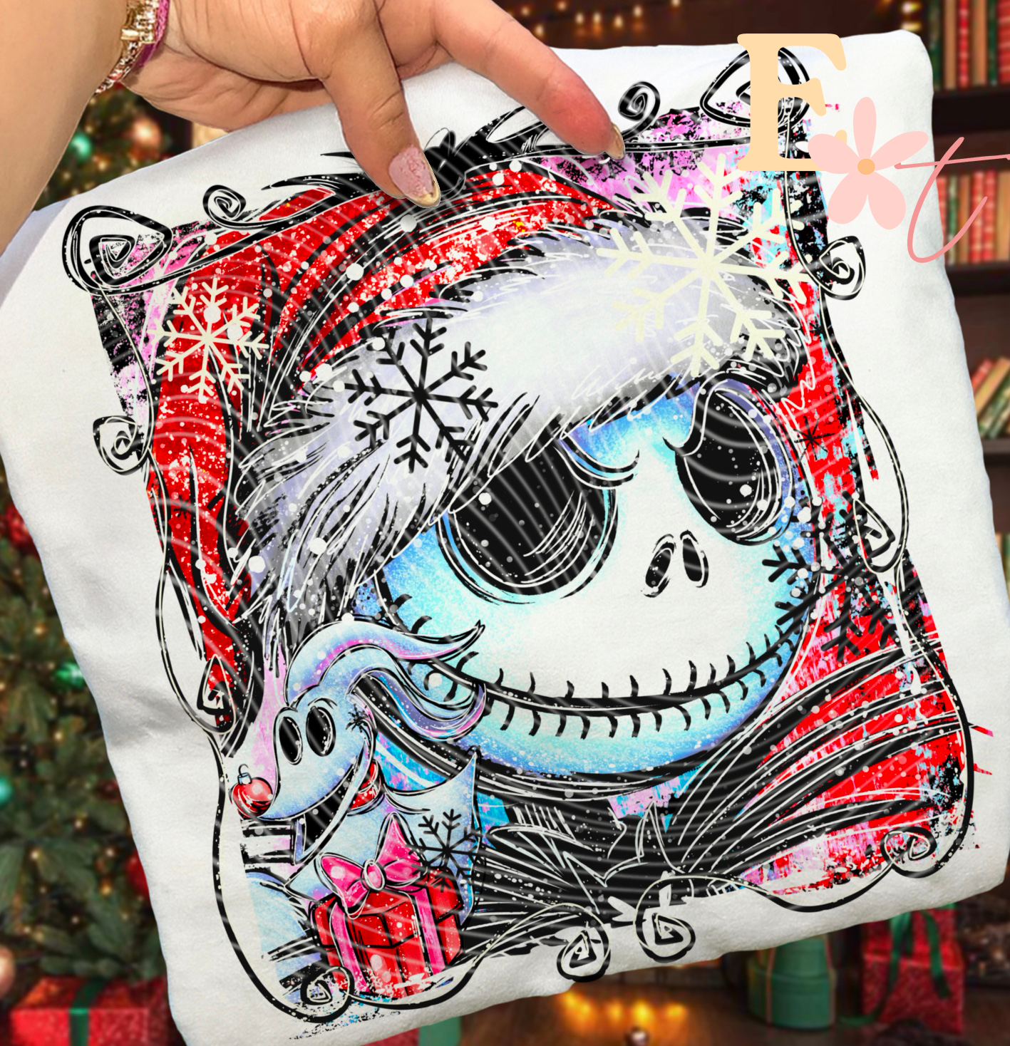 Nightmare Buddy Ready to Press DTF Transfer