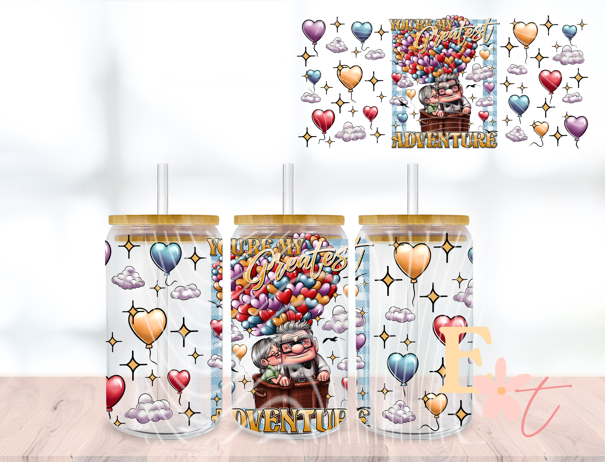 Border Collie 20oz Tumbler Sublimation Wrap UV DTF wrap for 16oz Libbey glass