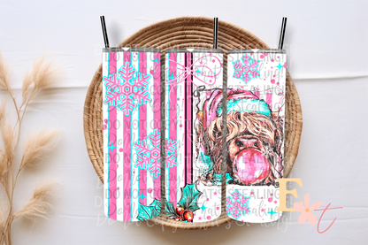 Christmas Highland 20oz Sublimation Wrap