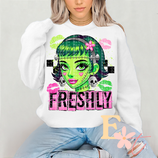 Freshly Dead Ready to Press DTF Transfer