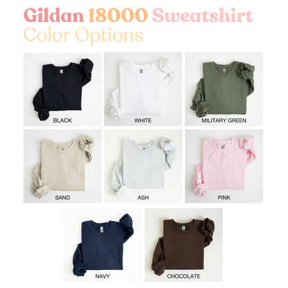 Glitter Mama Embroidered Sweatshirt
