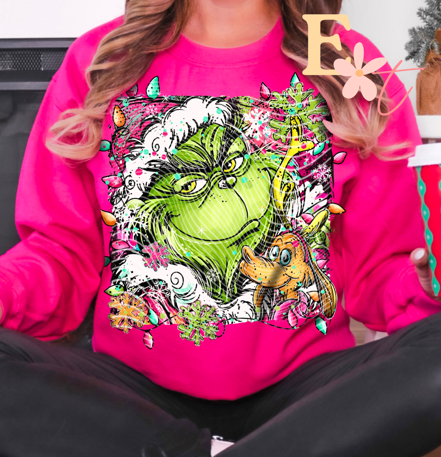 Mean One Christmas Ready to Press DTF Transfer