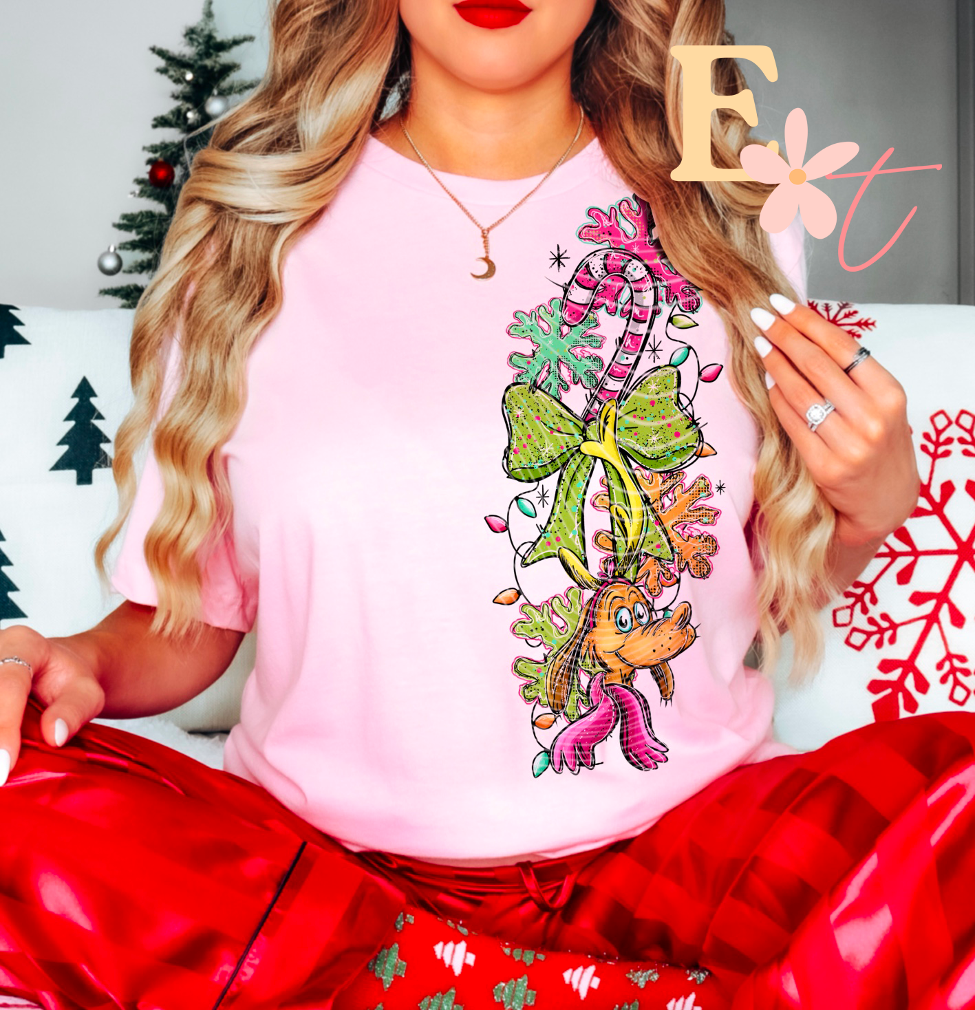 Mean One Christmas Ready to Press DTF Transfer