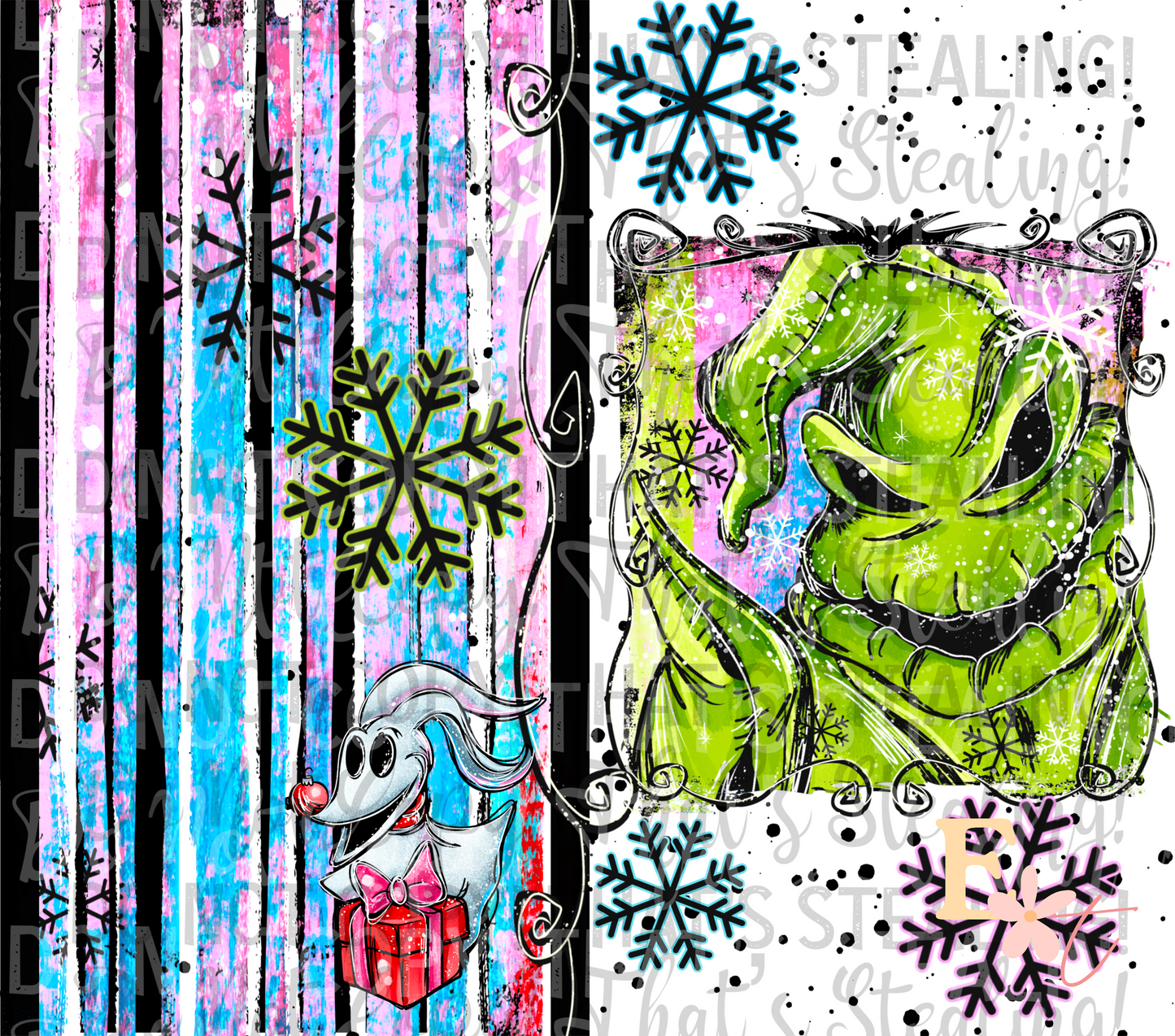 Oogie Boogie 20oz Sublimation Wrap