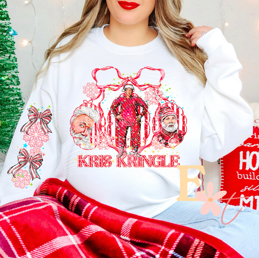 Santa Claus Ready to Press DTF Transfer